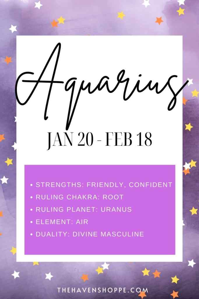 aquarius zodiac sign meaning pin
