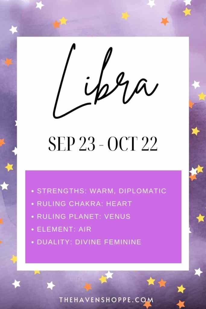 Libra zodiac sign meaning pin