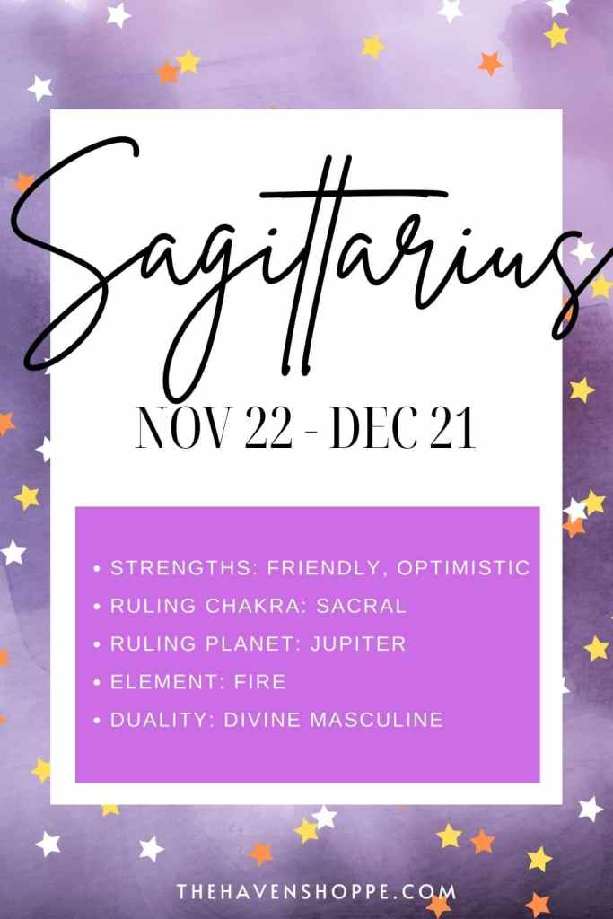 Sagittarius spiritual gifts pin