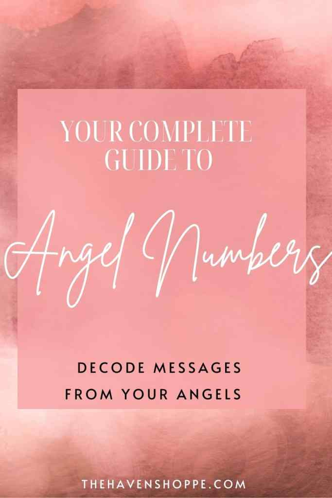 Angel Number Guide pin