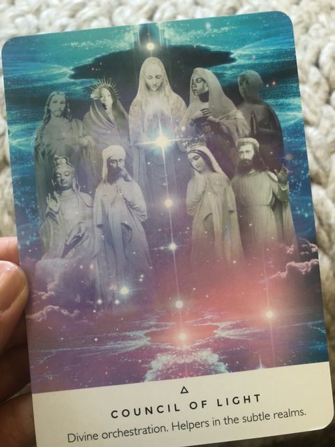 council of light card from work your light oracle deck