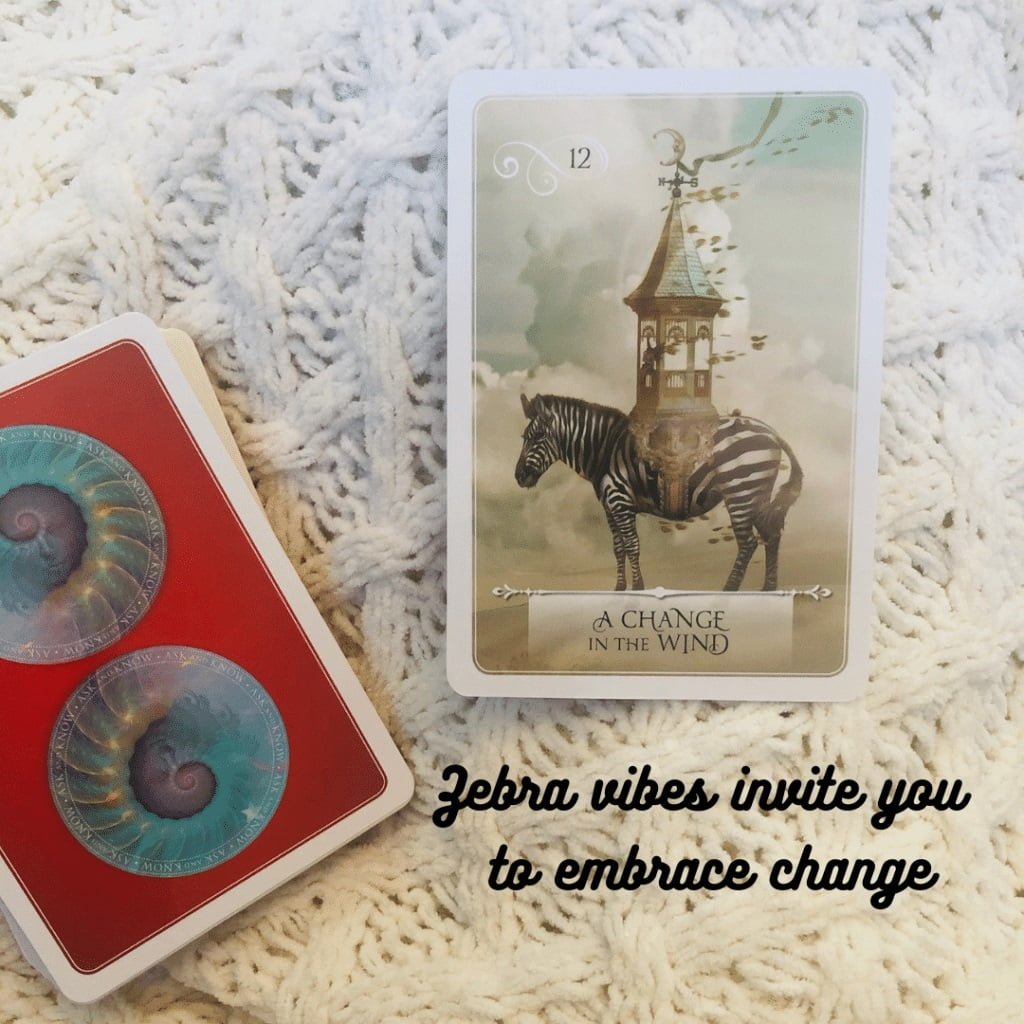A Change in the Wind card from Wisdom of the Oracle