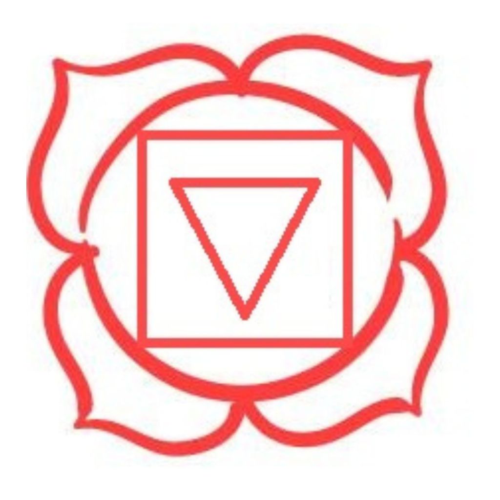 complete root chakra symbol