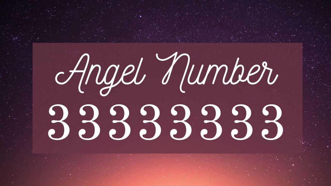 angel number 33333333
