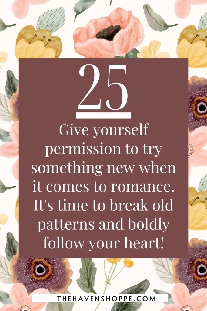angel number 25 love message: Give yourself permission to try something new when it comes to romance. It's time to break old patterns and boldly follow your heart!