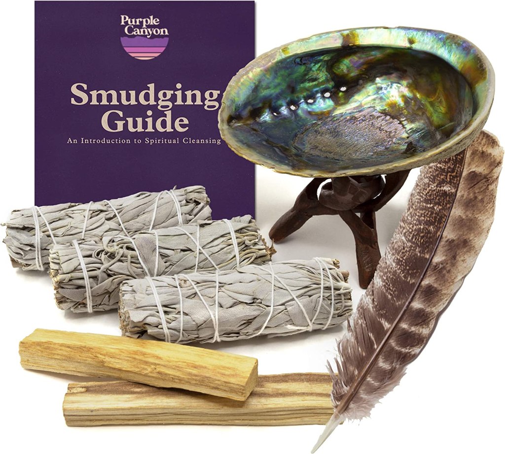 Smudging kit and guidebook