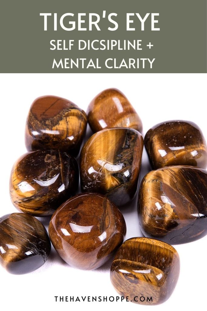 Tiger's Eye stone for studying: self discipline and mental clarity