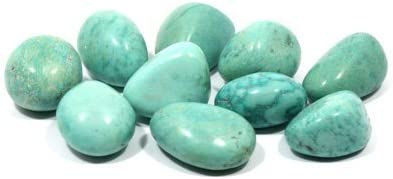 tumbled turquoise howlite stones for lucid dreaming