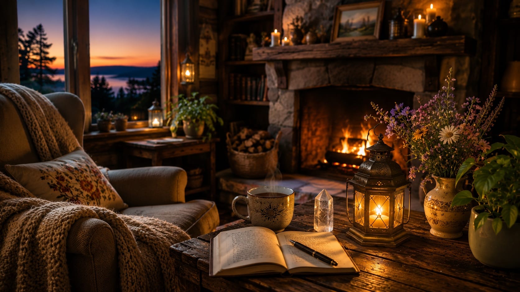 cozy cottage living room